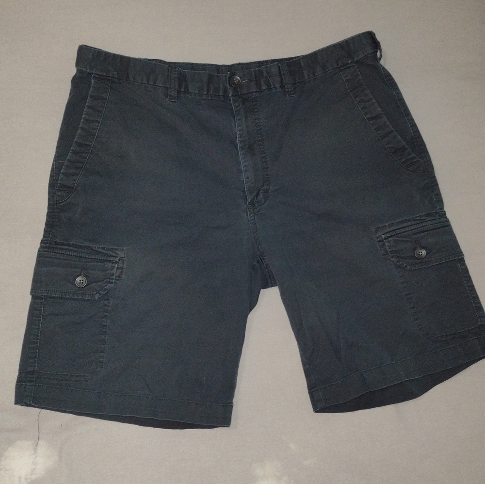 Haggar Men's Dark Cargo Shorts
